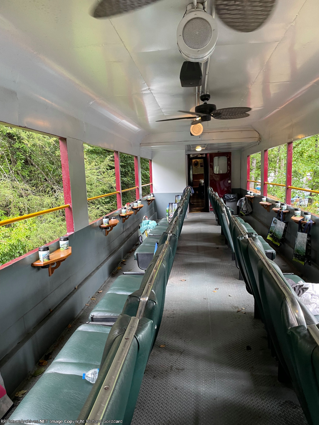 Open air car the Nantahala